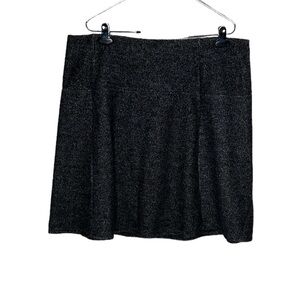 Loft Women’s Gray Knit A-line  Skirt